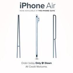 📱 iPhone Air – Starting at Only $1 Down Today | Best 2025 Deal + 1-Year Warranty