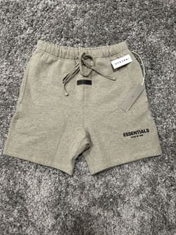 Dark Oatmeal Essentials Shorts Size Large