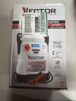 1000 Amp Jump Starter, Compressor, USB Power