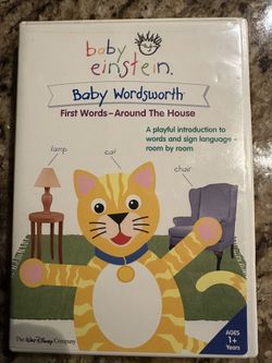 New Baby Einstein Baby Wordsworth DVD Video 1yrs