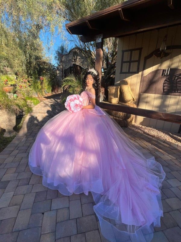 Quinceanera Dress (Pink)