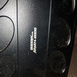 2000 watt audio mono block bass amplifier