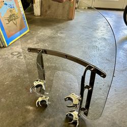 2013 Harley Davidson Clip On Wind Shield 