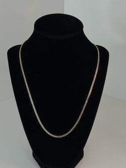 925 Sterling Silver 20” Bismark Link Chain, 3mm.