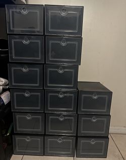 Shoe Box Organizers | 24 Boxes