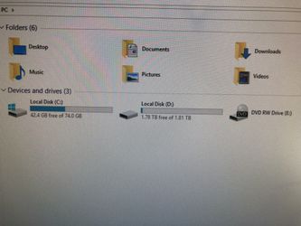 Blow out sale Dell optiplex 9020 Desktop i5 3.5GHz 8GB Ram two Hard Drive 80GB SSD 2TB Windows 10