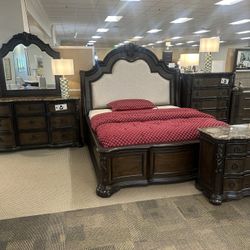 New Bedroom Set Financing Available $54 Down payment 