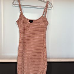 Say What: Pink Striped Dress 