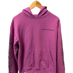 Chrome Hearts Matty Boy Web Hoodie 'Purple'