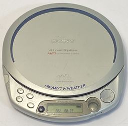 Sony Atrac3plus CD Walkman - D-NF610 - Tested & Works  (#950)
