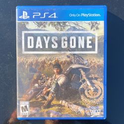 Days Gone PS4