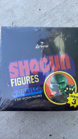 Shogun figures Godzilla
