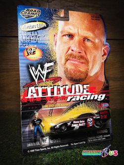 1999 Road Champs WWF Attitude Racing NHRA Race Car Stone Cold Steve Austin
