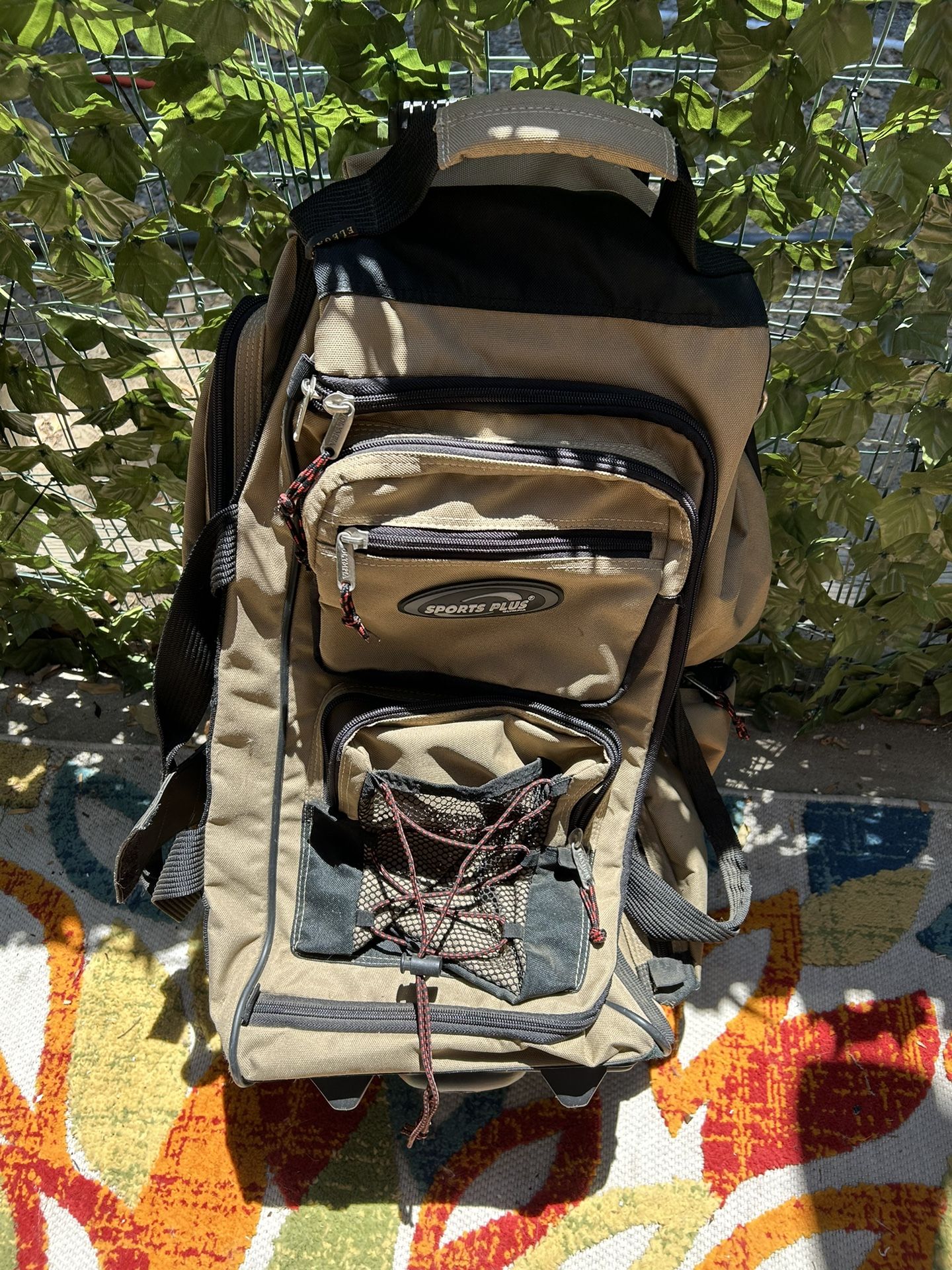 Sports plus olympia rolling backpack sales