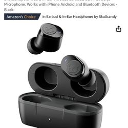 Skull Candy Bluetooth Earbuds, New