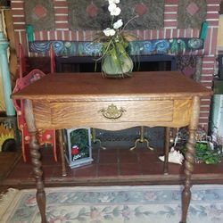 Antique Oak Desk