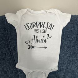 Abuela Onesie Personalized