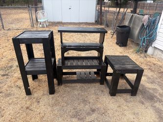 Wooden Tables and Nightstands