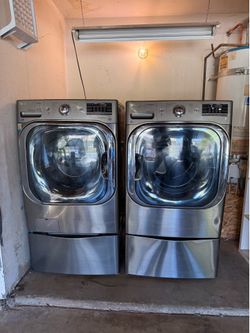 LG Washer & Dryer front loader 5.2 cu ft.