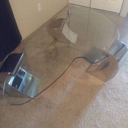 Retro Glass Table!!