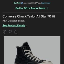 Converse Chuck Taylor All Star 70 Hi