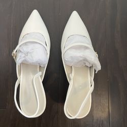Charlie Keith New White Shoe Women Size 6.5 