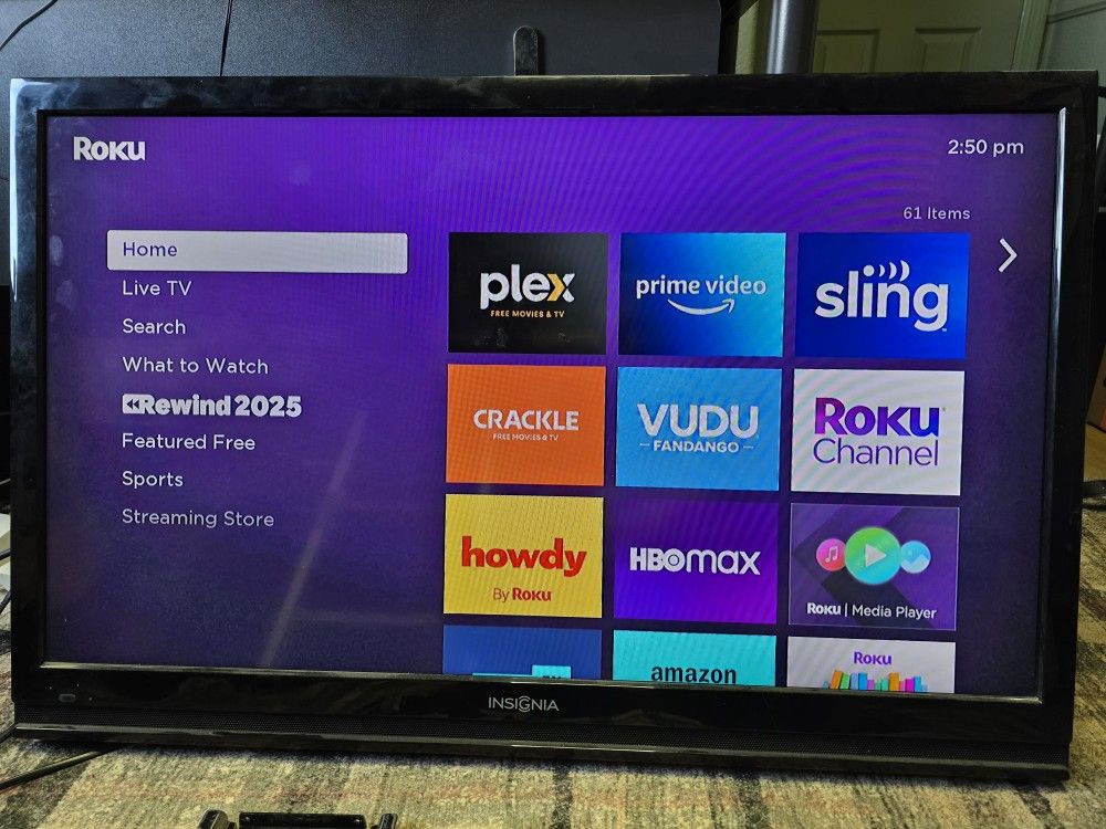 39" LCD TV And Roku