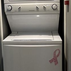 Frigidaire Stackable Electric Washer & Dryer