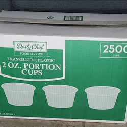 Daily chef food service cups