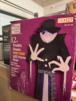 HalloweenHome Accents Holiday 12ft Victorian Reaper Inflatable