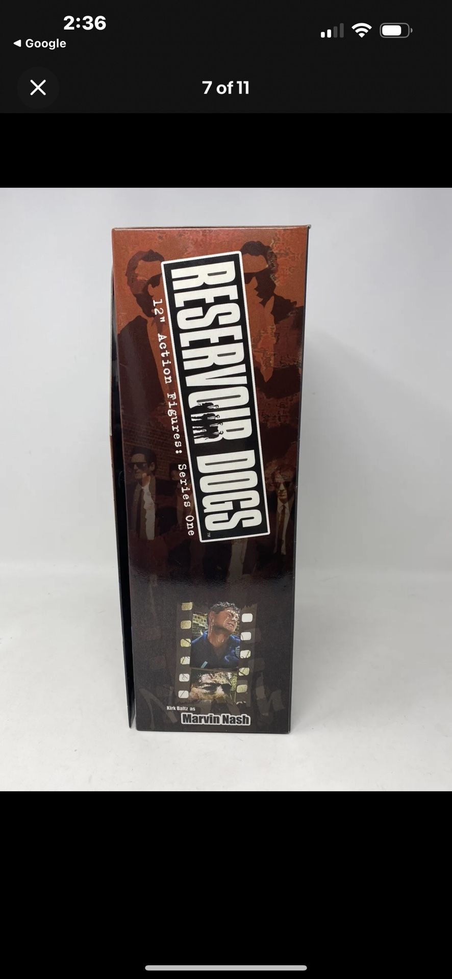 Reservoir Dogs Marvin Nash 12inch Toy New In The Box