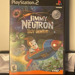 Jimmy Neutron Boy Genius FOR PS2 CIB