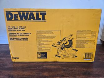 DEWALT 12"/Pulg/po(305mm) DOUBLE BEVEL SLIDING COMPOUND MITER SAW OPEN BOX 📦