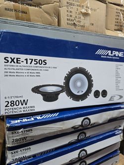 Alpine SXE-1750S 6.5" Component Speaker System