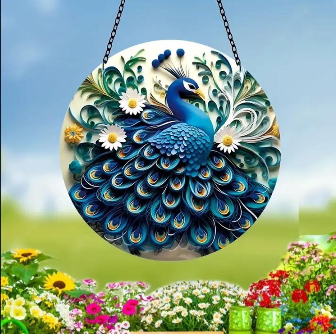 Sun Catcher - Peacock