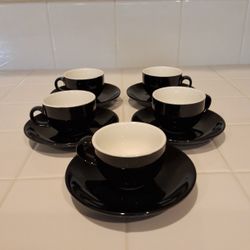 Crate & Barrel Espresso Cups- Set of 5