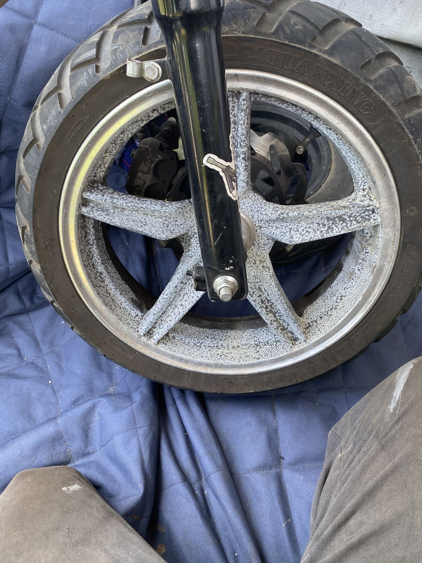 Ruckus Rim And Forks With Caliper