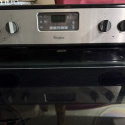 Glass Top Stove- Whirlpool 
