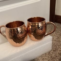 Set Of 2 Copper Mugs Mule