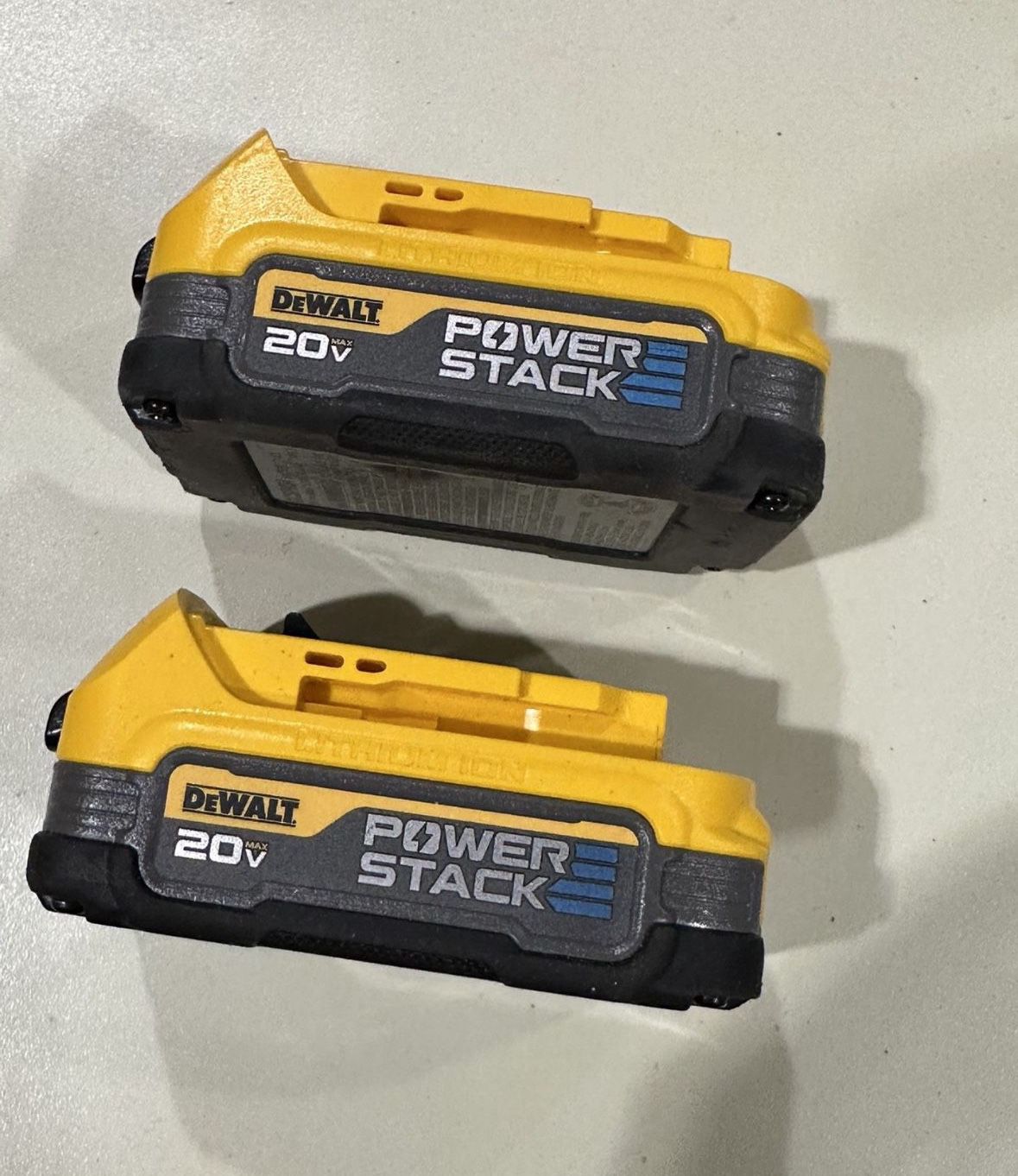 20v Dewalt Power Stack Batteries 