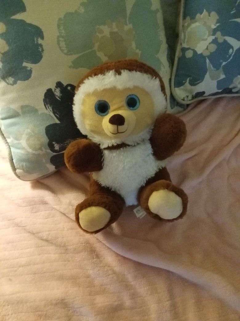 Nice Never Used Plush Big Blue Eyes