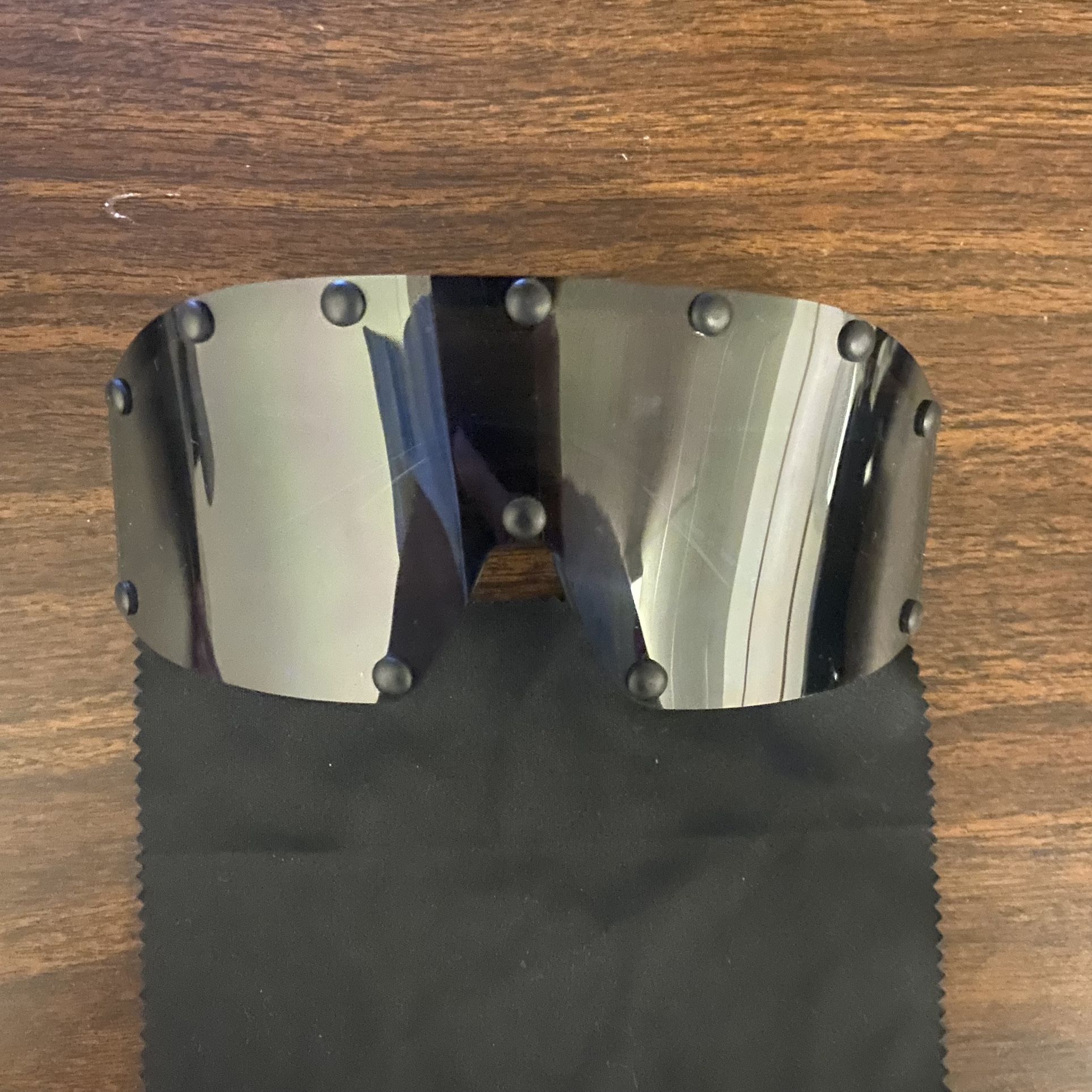 Rick Owens Shield Sunglasses Black