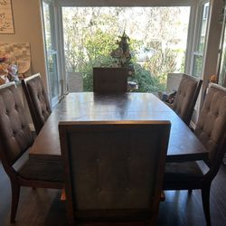 Cherry Wood Dining Set