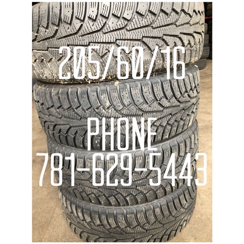 Used snow tires for sale 205/60/16.....95%tread left