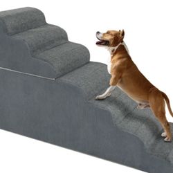 *Brand New*7 Step Non Slip Pet Stairs/Ramp Foam-adjustable