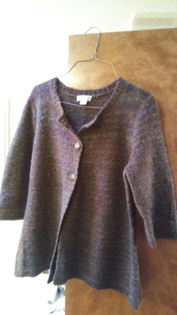 Fall cardigan sz M like new