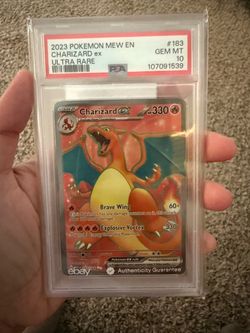 PSA 10 Charizard ex Ultra Rare 183/165 Pokemon 151