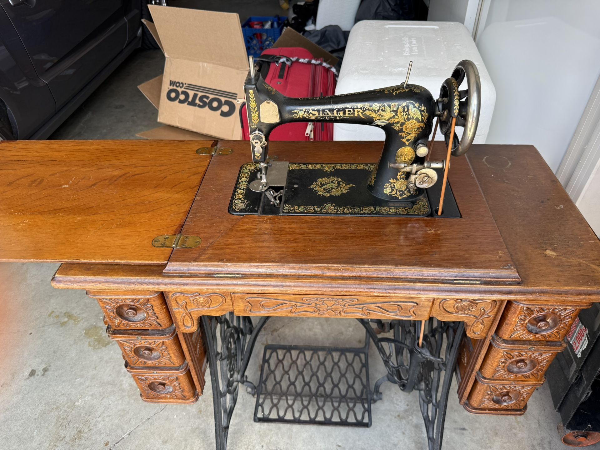 Antique Singer Sewing Machine