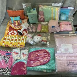Doll Bedding & Bedroom Accessories For Our Generation & American Girl Dolls