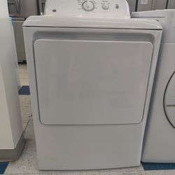 New GE
6.2 cu. ft. vented Gas Dryer in White with Auto Dry, 120 ft. Venting and Shallow Depth